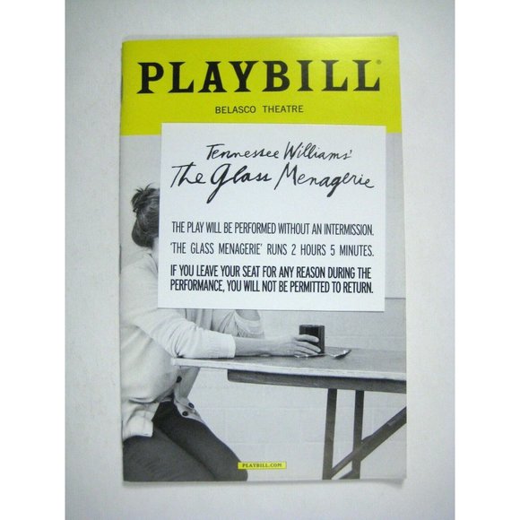 Williams Glass Menagerie Playbill March 2017 Sally Field Joe Mantello Ferris - Picture 3 of 8